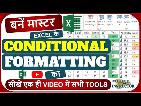 Conditional Formatting in excel in hindi | Conditional Formatting ka use kaise hota hai