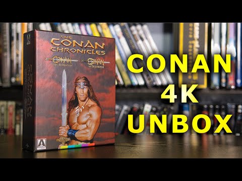 Arrow Video's Conan Chronicles (Barbarian & Destroyer) 4K UHD Blu-ray Unboxing & Review