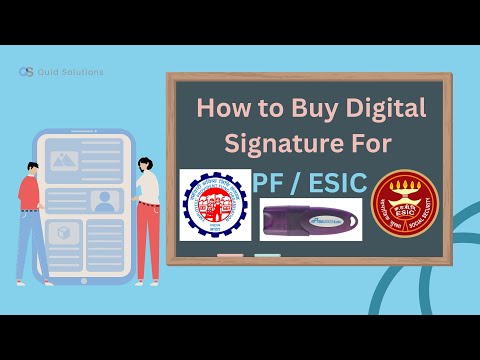 Digital Signature for Provident Fund(PF) & Employees State Insurance Corporation (ESIC)