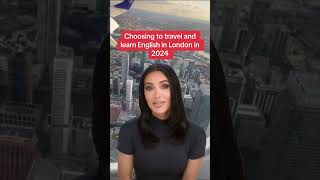 Making the move to London to learn English? Iconic. #2024goals #2024bucketlist #travel