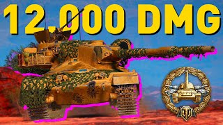Gryphon SMASHES 12,000 damage in World of Tanks!