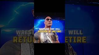 Wrestlers That Will Return & Retire In 2025 🥹