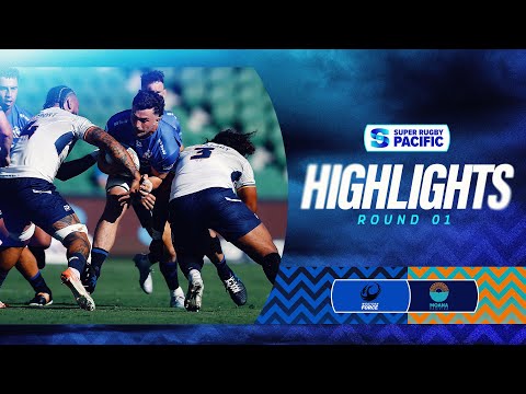 HIGHLIGHTS | FORCE v MOANA PASIFIKA | Super Rugby Pacific 2025 | Round 1