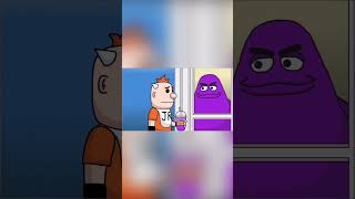 The Grimace Shake! SML ANIMATION #shorts #sml #animation
