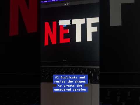 Recreate the Netflix logo animation on Figma