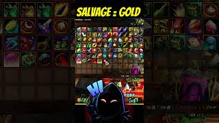 EARNING GOLD FROM SALVAGE #gw2 #guildwars2 #mmorpg