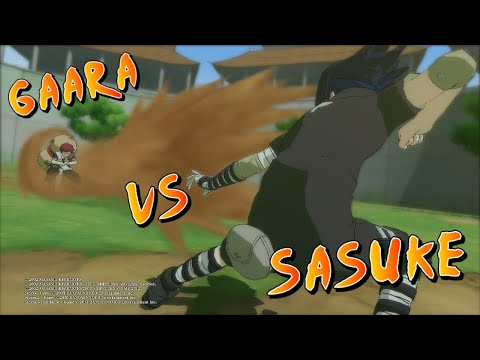 Sasuke VS Gaara || NUNS