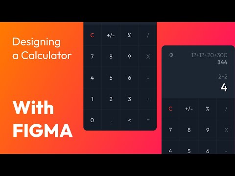 Design a Calculator on Figma