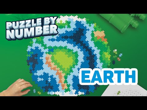 Plus Plus  - Puzzle By Number Earth