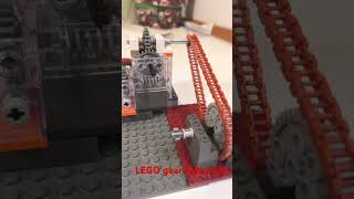 Built a gear reducer. #lego #gearreducer #gearreduction
