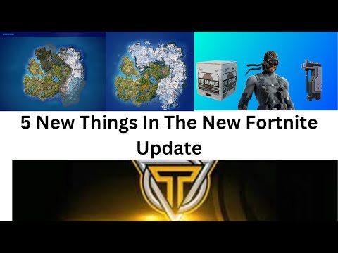 5 Things that are new in the new update...
