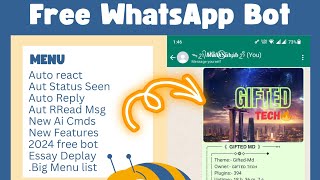Whatsapp Bot Tutorial /New WhatsApp Bot/ Auto Status Seen /Free Bot