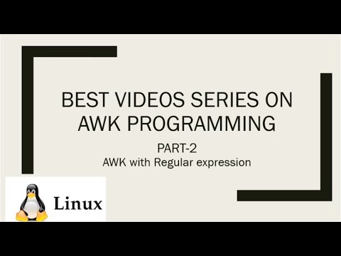 AWK and regular expression