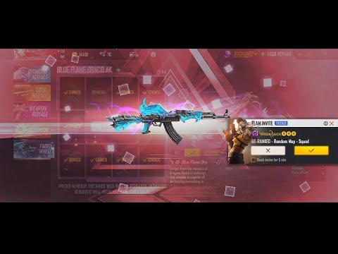 free fire Ak dragon skin 💯💯