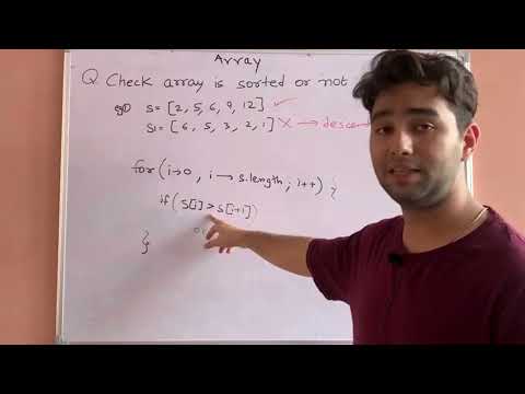 24. How to Check if an Array is Sorted in JavaScript 📊 | Coding Gurukool