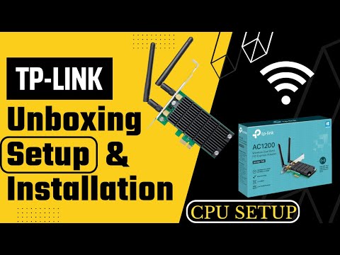 How to install TP link Wifi Adapter | Tp Link Adapter Unboxing and Review @howtechnews #wifi #tplink