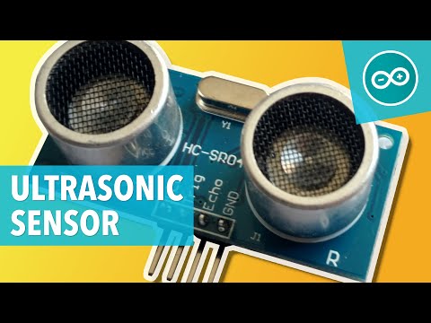 ULTRASONIC DISTANCE SENSOR HC-SR04 - Arduino tutorial #7
