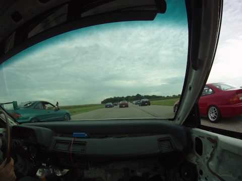 Inside of a racecar