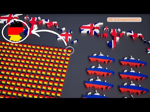 Countries size VS British Empire #3dcomparison