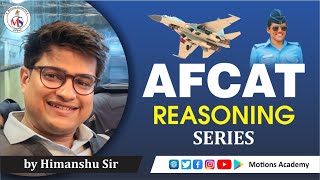 Series | Series in reasoning | AFCAT Reasoning | AFCAT Reasoning Classes | AFCAT 2022 Preparation