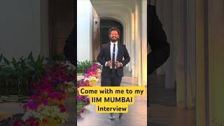 IIM MUMBAI INTERVIEW EXPERIENCE 2024 | CAT 2024 Motivation | #iim #mbamotivation #cat2024 #mba #iit