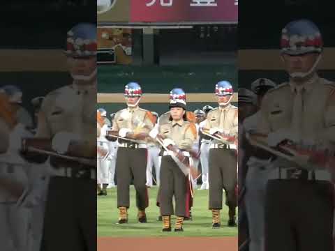 台灣儀隊表演