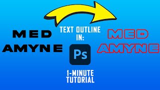 Make Text Stroke-Only in Photoshop 2025