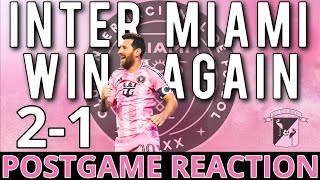 Inter Miami Beat New England 2-1: Postgame Reaction