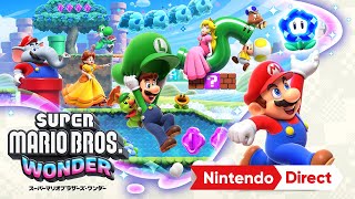 スーパーマリオブラザーズ ワンダー [Nintendo Direct 2023.6.21]