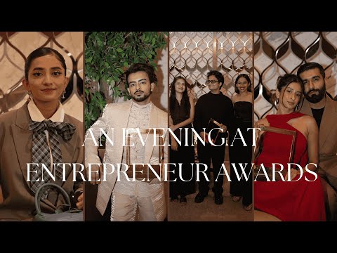 Evening at Entrepreneur Awards ft. @sankett25 @manavchhabra @unnatimalharkar @themermaidscales3585