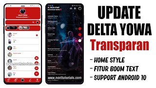 YOWHATSAPP TRANSPARAN || DELTA YOWA v3.5.1 UPDATE FITUR TERLENGKAP 2020