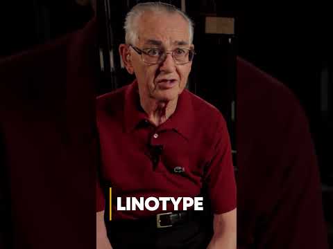 Linotype #shorts #trailer