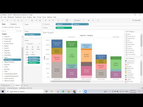 Bar Charts | Tableau Courses