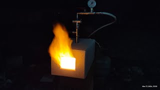 Propane Gas #Forge with Cactus Burner / T-Burner with Push Button Igniter by #Hayri. Enjoy :-)