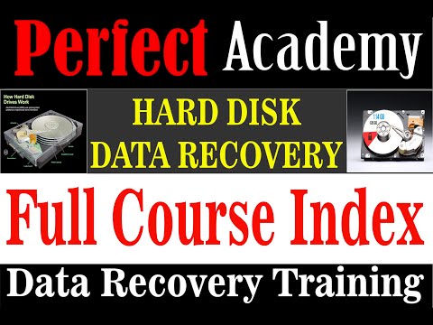 00 Short Index (Hard Disk Data Recovery Training Hindi And Urdu) From PERFECT DATA RECOVERY LAB