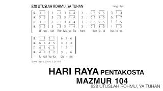 Mazmur Hari Raya Pentakosta Tahun A/B/C - Utuslah RohMu Ya Tuhan [Minus One/Instrumental]