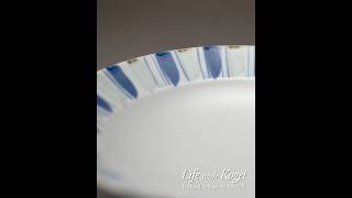 “Life with Kogei" #kogei #pottery #kiyomizuyaki #ceramic #aizome #indigoblue #gosu #urushi #lacquer
