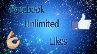 How to get unlimited likes on a facebook pic.WORKING!!!(2017)