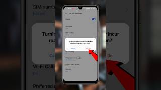 Kisi bhi phone mein data roaming Kaise on Karen | How to turn on data roaming on any phone #shorts