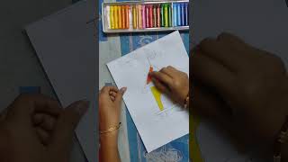 I alphabet drawing is easy for kids  #drawing #alphabetart #art #drawing4kids