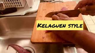 Fresh Skipjack Tuna made for fish kelaguen