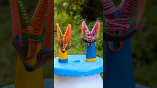 Homemade slingshots gulel unboxing and testing review || Ajmol Toys