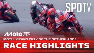 Marc Marquez Semakin Dingin di Puncak, Alex & Aldeguer Crash! | MotoGP Race -  [MotoGP Belanda]