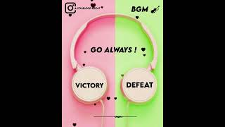 🔥 Victory / Defeat Mass BGM Tamil SFX feel Status 💜 Dual Audio BGM 🎶