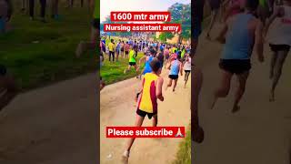Nursing assistant army bharti ayodhya ✅#army #nursing #ayodhya #shorts #1600meter