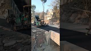 Vlog/DBM laying/Bitumen/Asphalt/Road work/Highway/UtubeShort