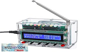 Geekcreit® DIY Radio Electronic Kit Parts 51 Single-chip FM Digital Sound Machine Review