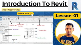 Revit Tutorials | Introduction To Revit and Basic Interference | Learn Revit