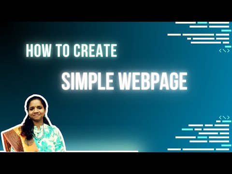 HTML simple webpage to design for IDP