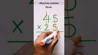 Multiplication trick| maths trick #maths #letsbecomeagenius #mathshortcut #multiplicationtrick